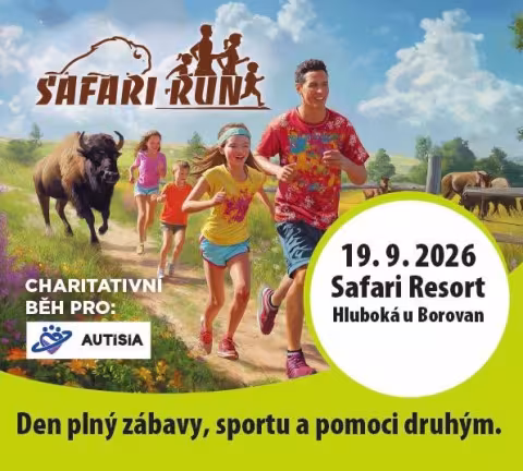 Charitativní běh v Safari Resortu
